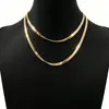 Cadena de Perlas Oceánicas de Venta Caliente Transfronteriza Europea y Americana Cadena para Clavícula de Mujer Colgante de Estrella de Mar y Concha Collar Multicapa Apilable Venta al por Mayor