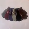 Ventas Directas de Fábrica Transfronterizas Guantes Cálidos de Invierno de Lana Tejida Talla Grande Europea y Americana con Forro de Felpa Antideslizantes Guantes para Pantalla Táctil Personalización
