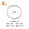 En Stock Anillos de Libro Dorados Imitación Oro, Anillos para Tarjetas, Anillos de Actividad, Anillos para Tarjetas en Varias Especificaciones, Envío Mismo Día, Llaveros