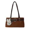 Bolsa de Ombro Único para Axila da Moda Tendência de Nicho 2026 Novo Outono Retro Design de Nicho Sensação Casual Fashionável Bolsa de Axila
