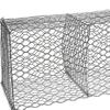 Malla de Jaula de Piedra Vibin, Malla de Alambre de Plomo, Alambre de Plomo a Prueba de Inundaciones e Impermeable, Pad de Renault, Bolsillo de Malla para Banco, Alambre de Acero Galvanizado Fijo Recubierto de Plástico
