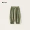 M bem-estar não reembolsável outono e inverno calça casual infantil jeans para meninas calças esportivas para meninos calças infantis liquidação