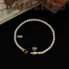 Moda Europea y Americana Simple Exquisito Estilo Pequeño Old Money Pulsera de Circonita Lujo Ligero Gama Alta Versátil Apilable Joyería