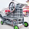 Máquina Integrada de Trituradora de Mandíbula y Transportador Serie Pe de Tianjin 5-20 Toneladas Trituradora de Materiales Refractarios Fabricante en Stock Suministro