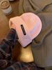 Gorro de lana con contenido de lana para otoño e invierno, con gran circunferencia de cabeza, versátil, casual, para el frío, gorro cálido, para parejas, protección para las orejas, gorro de punto