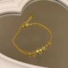 2025 Pulsera de Perlas Más Vendida para Mujer Versátil Gama Alta Nuevo Estilo Chino Retro Pulsera de Mano Temperamento Joyería de Mano Mariposa Venta al por Mayor