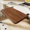 Placa de Extensão para Mesa de Escritório Expande Espaço Prateleira Dobrável para Armazenamento Extensão de Mesa de Escritório Alargamento Sem Furos Apoio de Braço