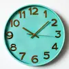 Reloj de Pared para el Hogar de 30CM Reloj Reloj de Pared Montado en Pared Reloj Creativo Reloj de Cuarzo Silencioso Reloj de Pared para Sala de Estar