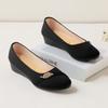 Zapatos de Mujer Estilo Nuevo Pekín Antiguo, Zapatos de Tela de Suela Blanda, Zapatos de Trabajo Negros Cómodos, Mocasines de Mamá Verano 2026