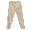 Calça Casual Harlan Grossa Forrada com Lã Feminina 2022 Outono e Inverno Nova Vintage Artística Cintura Solta Cor Sólida Calça Cenoura