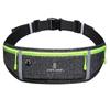 Bolsa de Cintura com Zíper e Três Bolsos para Fitness ao Ar Livre, Corrida, Ciclismo, À Prova de Suor, À Prova de Umidade, Armazenamento Portátil, Bolsa Impermeável para Celular