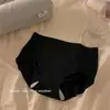 "A tu nicho le gustan" [Simple y Limpio] Bragas Lisas de Color Sólido para Niñas Bragas para Dama