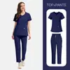 Ropa de trabajo separada médica opcional multicolor Ropa exclusiva transfronteriza elástica para lavar a mano Ropa quirúrgica para clínica de hospital de mascotas