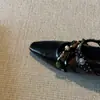 Zapatos Mary Jane de Estilo Niche de Moda para Mujer con Diseño Oculto para Aumentar la Altura, Punta Cuadrada y Correa Única