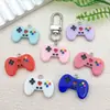 Accesorios para Joyería DIY de Venta Caliente Transfronteriza Resina Coloridos Mango de Consola de Juegos Pendientes Llavero Colgante para Bolso Encanto