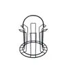 Portavasos de Hierro Forjado Personalizado, Estante Escurridor para Tazas, Estante para Copas de Vino Invertido, Fabricante de Estantes de Almacenamiento para Vasos de Agua, Estante Alto para Copas