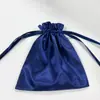 Bolsa de Satén Personalizada con Cordón Bolsa de Seda Sintética Bolsa de Almacenamiento Bolsa Antipolvo Bolsa de Almacenamiento para Joyería