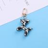 Llavero de Perrito Animal de Dibujos Animados Colgante de Llave de Venta Caliente Transfronteriza Joyería Colgante Plana de Perrito