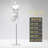 Loja de Lingerie Modelo Roupas Femininas Adereços Loja de Roupas Sutiã Push-Up Meio Comprimento Roupas Íntimas Femininas Modelo Suporte de Exibição de Corpo Humano Falso Meio Comprimento