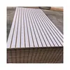 Venta Directa de Fábrica de Paneles Ranurados Blancos de 6.5mm, Paneles de Alta Densidad, Paneles de Pared Ranurados, Paneles de Exhibición, Varios Estilos de Paneles Ranurados Universales