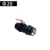 16 20PE Conexões para Tubos Irrigação por Gotejamento Conector Reto com Barbante Cotovelo Rolamento Cotovelo com Barbante Aspersor de Estufa Tê Positiva Plug