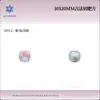 Caja de Decoraciones Cuadradas de Uñas Corte Tradicional de 10 mm, Populares en Plataformas de Transmisión en Vivo, Pedrería Irregular para Uñas con Base Puntiaguda K9 para Uñas Postizas