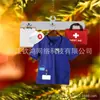 Colgante Decorativo para Coche de Uniforme de Enfermera Plano de Acrílico Nuevo Transfronterizo