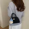 2026 Bolso de Hombro Versátil de Nueva Moda Bolso Acolchado Bolso Cruzado Bolso Pequeño Tipo Chanel Bowling Bolso de Axila para Mujer