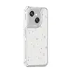 Capa de Celular Dazzling Shadow Três em Um Escultura Trovão Papel Adequada para Tecno Spark Go 1 Capa Protetora Transparente de Acrílico
