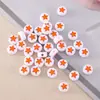 100 Piezas/Paquete 4*7mm Acrílico Rojo Estrella de Cinco Puntas Cuentas Sueltas Accesorios para Joyería DIY Cuentas Planas/Cuentas Ideas Creativas
