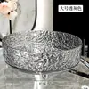 Mesa de Centro para Sala de Estar Prato de Frutas Doméstico Luxo Acessível Caixa de Lanches Doces Frutas Secas Bandeja de Exibição Cesta de Frutas de Cristal
