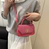 Bolso de Mano de Lujo de Nicho para Mujer Textura PU Bolso de Hombro Trendy Versátil Bolso Cruzado Moda Casual Bolso de Mujer Venta al Mayoreo