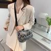 Estilo Étnico Bolsa Pequena Feminina 2024 Verão Nova Bolsa Casual Portátil Ombro Feminino Axilas Pequena Bolsa Quadrada Feminina