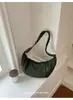 Bolsa Transfronteiriça Novo Estilo Formato de Chifre para Mulheres 2026 Grande Capacidade Leve Bolsa Tote Estilo Japonês Casual para o Dia a Dia Ombro Transversal