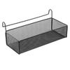 Estante de almacenamiento de pared para dormitorio, estante de almacenamiento para dormitorio de estudiantes, canasta de almacenamiento para literas superiores sin perforaciones, canasta colgante para mesita de noche superior