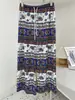 Calça de Perna Larga Elefante de Comércio Exterior É Especialmente Projetada para Primavera e Verão Cintura Alta Solta Perna Reta Comprimento Total Casual Estilo Tailandês Novo para Mulheres