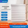 Cortina Zebra Manual Sem Fio com Cobertura Cortina Rolô Camada Dupla Blackout Cortina de Gaze Macia Quebra-Sol Escritório Quarto Exportação Personalização