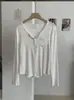 Camiseta de Manga Larga con Botones, Cuello Semiabierto y Bolsillo Kekezoon para Mujer 2026 Otoño Nuevo Ajuste Delgado Top 8365