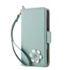 Fábrica Adecuado para Funda de Teléfono iPhone 17 Pro con Patrón de Lichi, Tapa Flip Apple 16/15 con Ranura para Tarjetas, 13 Funda de Cuero al por Mayor