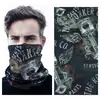 Pañuelo Mágico para Montar con Protección Solar al Aire Libre Bufanda Multifuncional Estampada Fantasma Europea y Americana Máscara de Calavera Toalla Mágica Variada