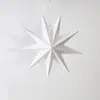 Nove Pontos Estrela Pendurado Enfeites Decoração de Festa de Natal Casamento Aniversário Shopping Mall Festival Arranjo de Cena Estrela Origami Enfeites Pendurados