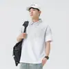 Nueva Camisa Polo Versátil Ropa Holgada Color Puro Manga Corta Hombre Berlín Casual Verano Top Solapa Gama Alta