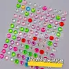 Adesivo de Joia Infantil Princesa Desenho Animado Diamante Acrílico Flor de Ameixa Redondo Coração DIY Adesivo de Prêmio Adesivo de Cristal Diamante