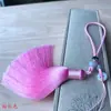 Novo Pingente de Jade DIY Pingente de Franja Pendurado Pingente de Carro Franja de Seda Conjunto de Franjas