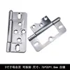 Bisagra de tres pliegues accesorios de bisagra para puerta de mueble armario bisagra de hierro plegable doblada ferretería para marco de fotos armario de zapatos armario con espejo venta al por mayor