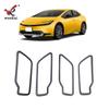 Adequado para Toyota 23 Prius modificado interior porta tigela interior porta maçaneta decoração Prius60 série alça moldura brilhante