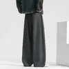 Pantalones de pierna curva estilo americano, pantalones casuales rectos para hombre de otoño, pantalones para hombre de primavera y otoño, pantalones largos de pierna ancha, pantalones deportivos de chándal