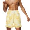 Pantalones Cortos Reductores de Edad para Hombre Verano Casual Sueltos Pantalones de Cinco Puntos para Hombre Moda Versátil de Longitud Media Pantalones de Playa Impresión Digital