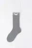 Meias de Tecido Simples Estilo Coreano, Meia-Calça para Primavera e Verão, Finas, Estilosas, Jk, Afinando, de Rede, Cor Sólida Longa, Meias Largas para Mulheres