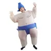 Disfraz de Rendimiento Divertido para Halloween y Día del Niño Personajes de Dibujos Animados Originales Luchadores de Sumo Inflables y Ballet Atuendos de Entretenimiento